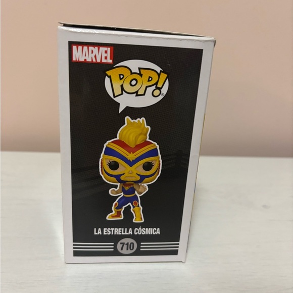 Funko Marvel Lucha Libre La Estrella Cósmica Pop! Figure in box - Picture 6 of 7